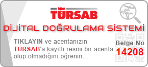 TÜRSAB Dijital Doğrulama Sistemi - Belge No 14208